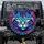 Pop Art Cat Face Yellow Eyes Full Coverage - Animal Lover Automotive Gift Spare Tire Cover - 1