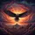 Bald Eagle American Flag Sunset Mountain - Independence Day Gift for Veterans Spare Tire Cover - 6