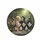 Striped Tabby Ginger Tuxedo Cats Garden Path Dappled Shadows - Cat Lover Gift Spare Tire Cover - 4