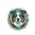 Border Collie Australian Shepherd Dog Swirls Color Blocks - Dog Lover Gift Spare Tire Cover - 4