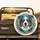 Border Collie Australian Shepherd Dog Swirls Color Blocks - Dog Lover Gift Spare Tire Cover - 2