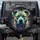 Pitbull Dog Portrait Abstract Splatters - Dog Lover Vehicle Decor Spare Tire Cover - 1