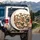 Diverse Dog Breeds in Stylish Sunglasses - Outdoor Adventure Dog Lover Gift Spare Tire Cover - 3