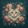 Cat Rose Garden - Home Decor Gift for Cat Lovers Spare Tire Cover - 6
