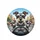 Miniature Schnauzer Pack Driving City Scene - Dog Owner Car Accessory Gift Spare Tire Cover - 4