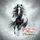 Black White Horse Holly Snowflakes - Christmas Gift for Horse Lover Spare Tire Cover - 6