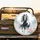 Black White Horse Holly Snowflakes - Christmas Gift for Horse Lover Spare Tire Cover - 2