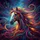 Majestic Horse Head Swirling Mane - Horse Lover Gift Spare Tire Cover - 6