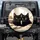Curious Surprised Black Cat Pair Yellow Eyes - Pet Lover Gift Spare Tire Cover - 1
