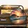 Tropical Sunset Verdant Island Pristine Beach Palm Tree Mountain - Travel Essentials Gift Spare Tire Cover - 2