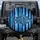 Skeletal Fish Circuit Board Iridescent - Ocean Life Home Decor Gift Spare Tire Cover - 1