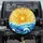 Stained Glass Sun Ocean Waves - Coastal Adventure Gift for Sea Lover Spare Tire Cover - 1