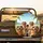 Happy Golden Retrievers Road Trip Sunglasses Palm Trees - Dog Lover Gift Spare Tire Cover - 2