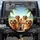 Happy Golden Retrievers Road Trip Sunglasses Palm Trees - Dog Lover Gift Spare Tire Cover - 1