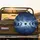 Eight Lunar Phases Golden Sparkle Stars Midnight Blue Galaxy - Cosmic Lover Gift Spare Tire Cover - 2