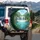 Multi-tiered Waterfall Tropical Jungle Landscape - Nature Lover Gift Spare Tire Cover - 3