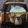 Pug Trio Sunglasses Beret Sunny Landscape - Pet Lover Travel Spare Tire Cover - 5