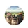 Pug Trio Sunglasses Beret Sunny Landscape - Pet Lover Travel Spare Tire Cover - 4