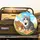 Tabby Cat Picnic Blanket Cake Cookie Basket Lemonade Sun Clouds Field Flowers - Cat Lover Gift Spare Tire Cover - 2