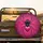 Black Spider Pink Heart Entangled Web - Wildlife Lover Gift for Spider Lovers Spare Tire Cover - 2