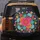 Hot Pink Orange Turquoise Lotus Flowers Botanical Tapestry - Garden Lover Gift Spare Tire Cover - 5