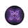 Iridescent Purple Butterflies Glowing Tendrils Cosmic Sky - Space Lover Home Decor Gift Spare Tire Cover - 4