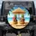 Pineapple Tropical Beach Scene - Summer Travel Accessory for Beach Lovers Spare Tire Cover - 1