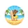 Yellow Duck Cowboy Hat Surfboard - Summer Beach Travel for Surfer Spare Tire Cover - 4