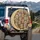 Continuous Expressive Otters Crowd - Wildlife Lover Gift Spare Tire Cover - 3