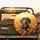 Black Tan Dachshund Marigold Field - Pet Lover Gift with Sun Ray Sky Spare Tire Cover - 2
