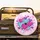 Fuchsia Aqua Purple Pink Lavender Multi-Size Hearts Cluster - Boho Lifestyle Gift Spare Tire Cover - 2