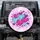 Fuchsia Aqua Purple Pink Lavender Multi-Size Hearts Cluster - Boho Lifestyle Gift Spare Tire Cover - 1