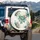 Sea Turtles Underwater Aquatic Foliage Coral Formations Star Flora - Ocean Life Lover Gift Spare Tire Cover - 3