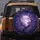 Luminous Full Moon Gnarled Branches Glowing Purple Flowers - Night Sky Decor Spare Tire Cover - 5