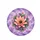 Orange Peach Water Lily Purple Daisy Flowers Green Foliage - Garden Lover Gift Spare Tire Cover - 4