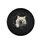 Fluffy Creamy Green Eye Cat Jagged Tear Black Void - Home Decor Cat Lover Gift Spare Tire Cover - 4