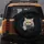 Fluffy Creamy Green Eye Cat Jagged Tear Black Void - Home Decor Cat Lover Gift Spare Tire Cover - 5