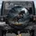 Majestic Black Horse Golden Baroque Full Moon Night Sky Rocky Terrain - Fantasy Lover Gift Spare Tire Cover - 1