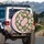 Pink Cabbage Roses Floral - Home Decor Gift for Garden Lover Spare Tire Cover - 3