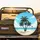 Sandy Beach Palm Trees Ocean Waves Aqua Blue Sky White Clouds - Tropical Travel Essential Gift Spare Tire Cover - 2