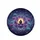 Purple Lotus Meditating Figure Cosmic Sky - Yoga Gift for Meditation Lover Spare Tire Cover - 4