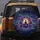 Purple Lotus Meditating Figure Cosmic Sky - Yoga Gift for Meditation Lover Spare Tire Cover - 5