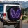 Open Symmetrical Feather Wings Mystical Home Decor Gift Spare Tire Cover - 3