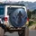 Menacing Cloaked Skeletons Ghostly Bony Hands Skull - Dark Fantasy Home Decor Gift Spare Tire Cover - 3