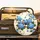 Blue Bird Hydrangea Butterfly Botanical - Wildlife Lover Gift Spare Tire Cover - 2