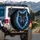 Majestic Wolf Lightning Smoke - Outdoor Adventure Gift Spare Tire Cover - 3