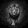 Male Lion Thick Mane Stride Glowing Eyes Smoke Jungle - Wildlife Lover Gift Spare Tire Cover - 6