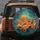 Orange Octopus Fantastical Jungle - Wildlife Lover Gift Spare Tire Cover - 5
