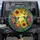 Richly Colored Stained Glass Hummingbirds Sunflowers Bellflowers - Wildlife Lover Gift Spare Tire Cover - 1