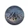 Realistic Flying Crows Deep Blue-Grey Twilight Sky - Wildlife Lover Gift Spare Tire Cover - 4